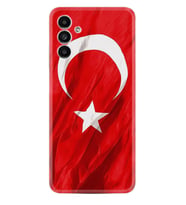 Samsung A23 A31 A32 A50 A51 A52 A53 A70 Kılıf Desenli Silikon Şanlı Türk Bayrağı 4 1401