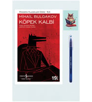 Köpek Kalbi - Mihail Bulgakov - İş Bankası - 9786053325949 - (KALEM VE NOT DEFTERLİ) (Renksiz)