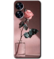 Realme C55 Kılıf HD Desen Baskılı Kılıf - Retro Gül