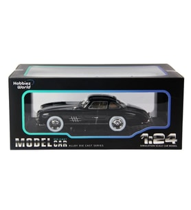 Hobbiez World Mercedes Benz 300 SL 1954 Siyah 1/24 Model Araba