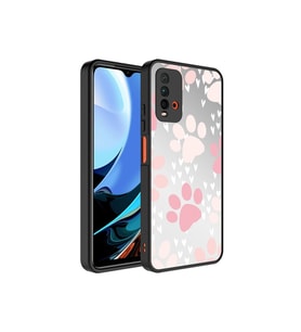 Xiaomi Redmi Note 9 4G Uyumlu Kılıf Aynalı Desenli Kamera Korumalı Parlak Zore Mirror Kapak