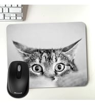 Şaşkın Kedi Temalı Mousepad
