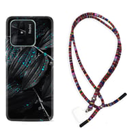 Xiaomi Redmi Note 7 8 9 Pro 10 2022 10 Pro 10S Kılıf Boyun Asklı Rasta Silikon Foid Green 1643