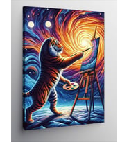Kanvas Tablo Ressam Kaplan