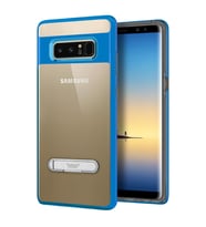 Buff Galaxy Note 8 ile Uyumlu Air Bumper Kılıf Blue