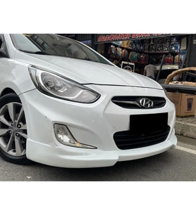 Hyunda Accent Blue Rieger Ön Ek Plastik Siyah karlık-ön-ek-bodykit 2011 - 2018