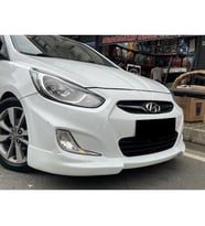 Hyunda Accent Blue Rieger Ön Ek Plastik Siyah karlık-ön-ek-bodykit 2011 - 2018