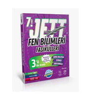Ünlüler 7. Sınıf Fen Bilimleri Jett Soru Fasikülleri Ünlüler Yayınları