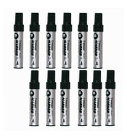 Siyah Permanent Markör Marker Kesik Uçlu Koli Kalemi Siyah 10 mm Mr-6010 12 Adet