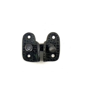Northcity Antika Tarz Dekoratif Pirinç Mini Kapak Mandalı - 40x45mm Oksit Kaplama