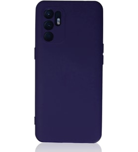 Durukar® Reno 6 Kılıf Nano içi Kadife Silikon - Mor