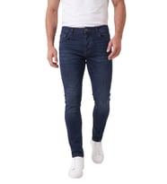 DeepSEA Erkek Slim Fit Likralı Yumuşak Dokulu Jean – Esnek Dar Paça Lacivert Kot Pantolon 2602167