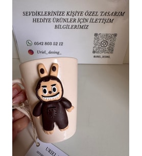 Özel Tasarım Hediyelik Labubu Kupa