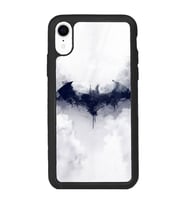 iPhone XR Beyaz Batman Tasarımlı Glossy Telefon Kılıfı