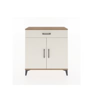 Arges Şifonyer 2 Raflı Tek Çekmeceli 2 Kapaklı 88x30x96 Çam-Aytaşı
