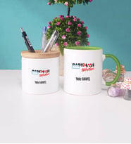 Radyoloji Teknikeri Kupa Bardak Yeşil ve Kalemlik