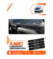 MITSUBISHI CANTER FE639 (1996-2005) Uyumlu Ön Torpido Koruma Kılıfı Halısı - Siyah