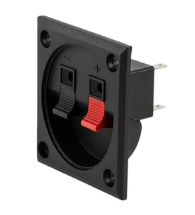 İKİLİ KARE 5.5CMX5.5 CM HOPARLÖR TERMİNALİ