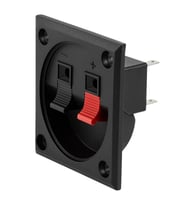 İKİLİ KARE 5.5CMX5.5 CM HOPARLÖR TERMİNALİ