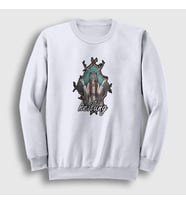 Presmono Unisex Beyaz Nature Heilung Sweatshirt 409052tt (Beyaz)