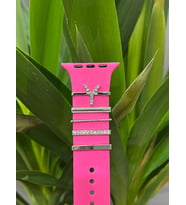 Apple Watch Uyumlu Kordon Aksesuarı Charm Set Y Harfi
