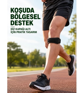 iz Altı Tendon Destek Bandı Ayarlanabilir Cırtlı Sporcu Bandı