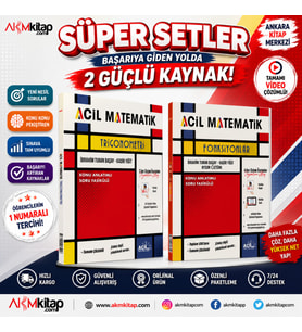 Acil Yayınları Trigonometri ve Fonksiyonlar Seti 2 Kitap