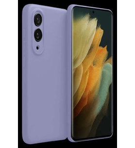 Galaxy S25 Edge First Silikon - Lila