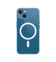Apple iPhone 15 Plus Kılıf Zore M-safe Şarj Özellikli Şeffaf Tek Kamera Çerçeveli Porto Kapak