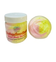 MHYSSA naturals Çilekli &Muzlu Smoothie Vücut Peelingi /Strawberry &Banana Smoothie Sugar Body Scrub (200ml)