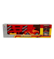 King Toys Arabalı Tır Büyük 3 Katlı Kırmızı