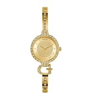 GUESS GUGW0929L2 ALTIN KAPLAMA TAŞLI KADIN KOL SAATİ