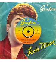 Zeki Müren Ağla Gitar Çal Gitar 45lik Plak (Karışık)