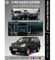 TOYOTA LAND CRUISER PRADO (2002-2009) Torpido Örtüsü Ön Göğüs Koruma Araca Özel