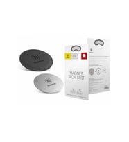 Magnetic Telefon Tutucu Plaka 2 Adet 1 Deri 1 Metal Telefon Arkası Yapışkanlı Mıknatıs