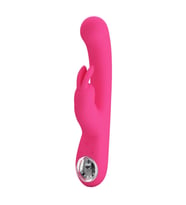 OdinsShop USB Şarjlı Led Göstergeli 10 Fonksiyonlu Klitoris Uyarıcılı Teknolojik Tavşan Vibratör