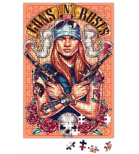 Axl Rose Puzzle 240 Parça Yapboz