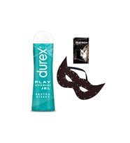 Durex Play Ekstra Hisset Bay Bayan Uyarıcılı Jel 50 ml + Siyah Deri Göz Maskesi + Hediye
