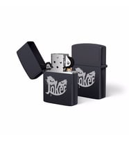 Joker Tasarımlı  Benzinli Metal Çakmak Lazer Baskı