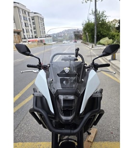 MOTOCAM Honda NX 500 Ön Cam 2025-2026 Model 34cm Şeffaf Renkli 4mm Orijinal Boylu