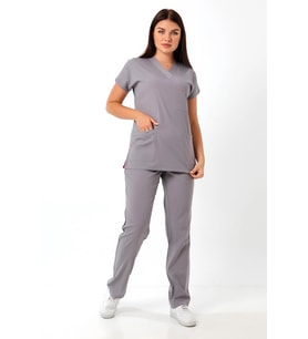 Bflex Unisex Likralı Yarasa Kol Takım - 6406 Gri