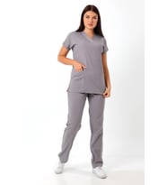 Bflex Unisex Likralı Yarasa Kol Takım - 6406 Gri