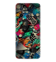 Xiaomi Redmi 12C Kılıf Resimli Desenli Silikon Platinium Series Bass 1886