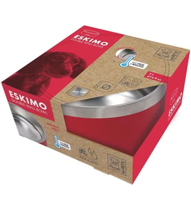 ESKIMO ÇİFT CİDARLI MAMA KABI 2L RED