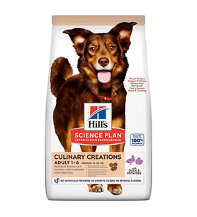 Hills Culinary Creations Ördekli ve Patatesli Yetişkin Köpek Maması 14kg