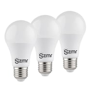 ZMR 105/B.65 3'lü Paket LED Ampul 15W 3000K Günışığı E27 Duylu Enerji Tasarruflu Uzun Ömürlü