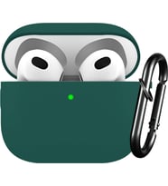 Airpods 3 Lansman Silikon Kılıf (Yeşil)