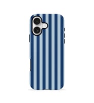 iPhone 16 Vorian Çift Katmanlı Kılıf Deep Blue Riviera