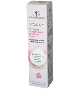 Aurora Boreale 150 Ml İntim Sprey Dış Genital Bölge Temizleme Spreyi