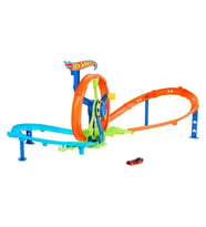 Hot Wheels Hızlı Fırlatma ve Döngü Parkuru Oyun Seti JBX65
